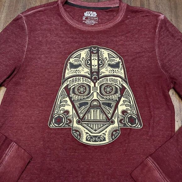 Star Wars Darth Vader Skull Long Sleeve Shirt - Picture 8 of 9